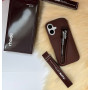 Rhode Lip Case Espresso на айфон 16  – чохол з блиском для губ